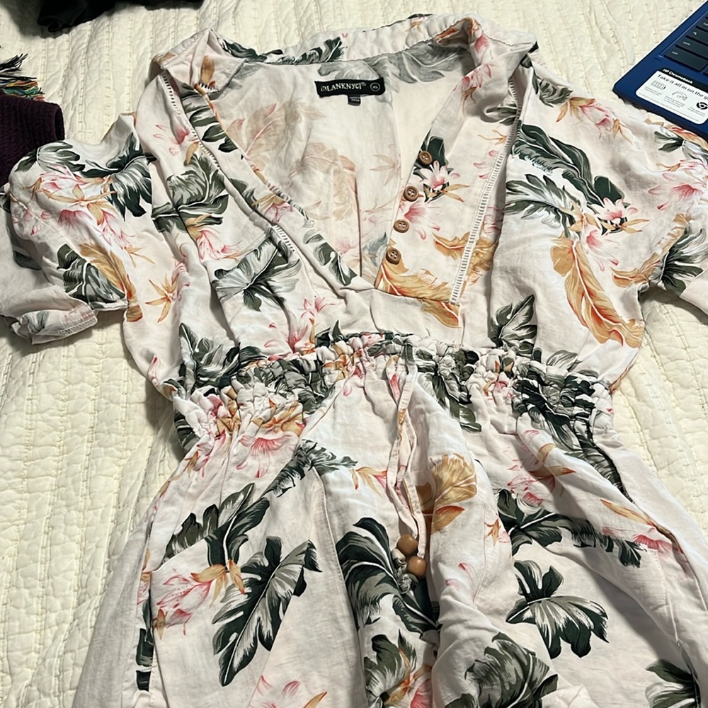 Flower romper